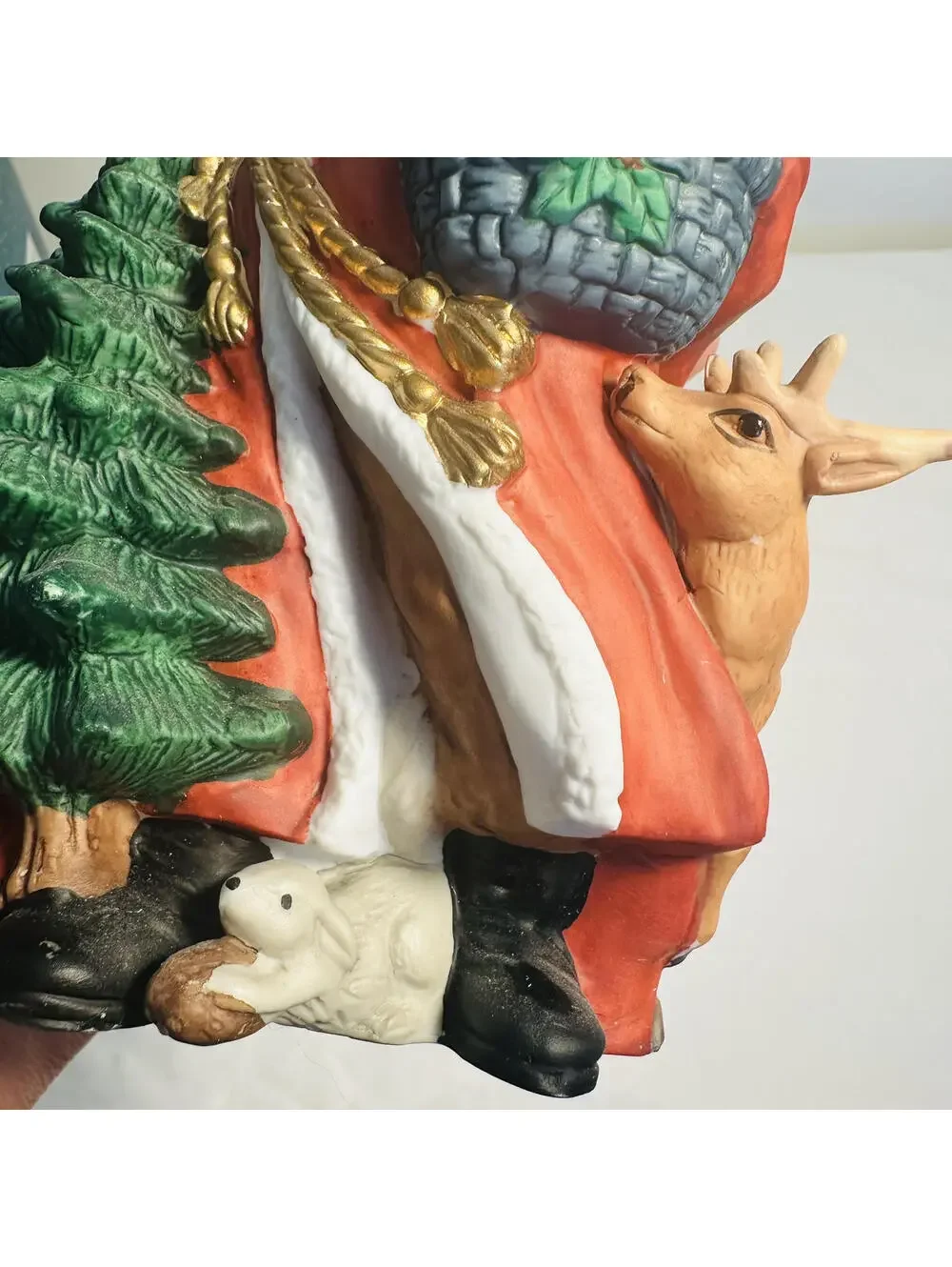 TRADITIONS PORCELAIN COLLECTIBLES SANTA CLAUS 8